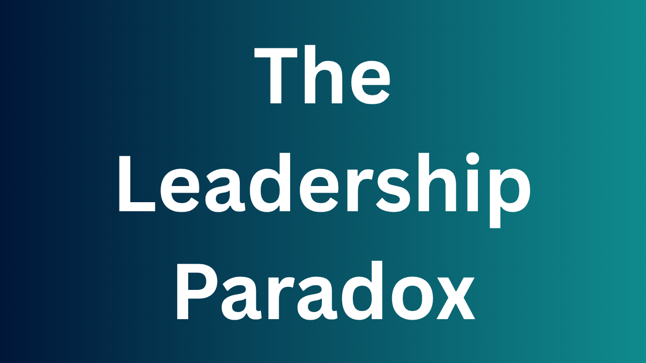 The Leadership Paradox: When Excellence Becomes the Enemy of Impact