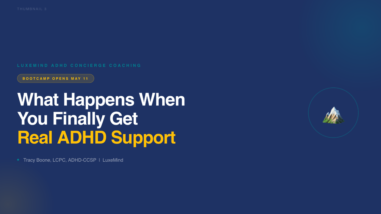 Real ADHD coaching support results for adults