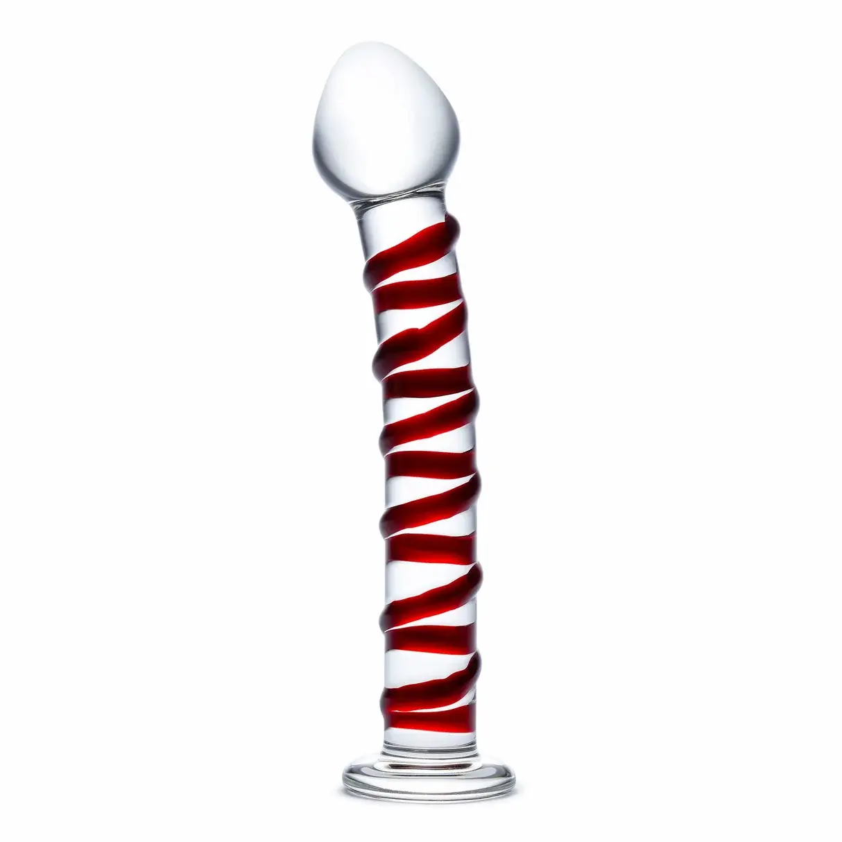 Gläs Mr. Swirly borosilicate glass dildo with spiral ridge for internal G-spot and P-spot stimulation