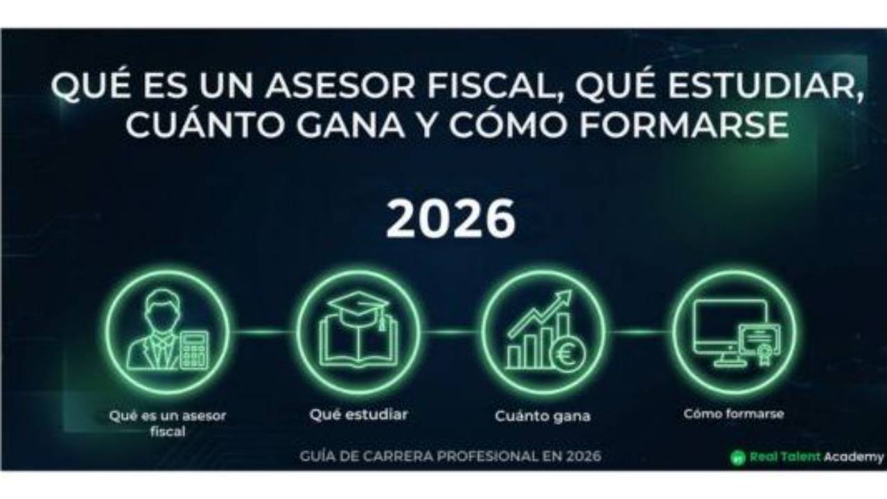 Guía completa sobre la profesión de asesor fiscal en España en 2026: qué estudiar, cuánto gana y cómo formarse