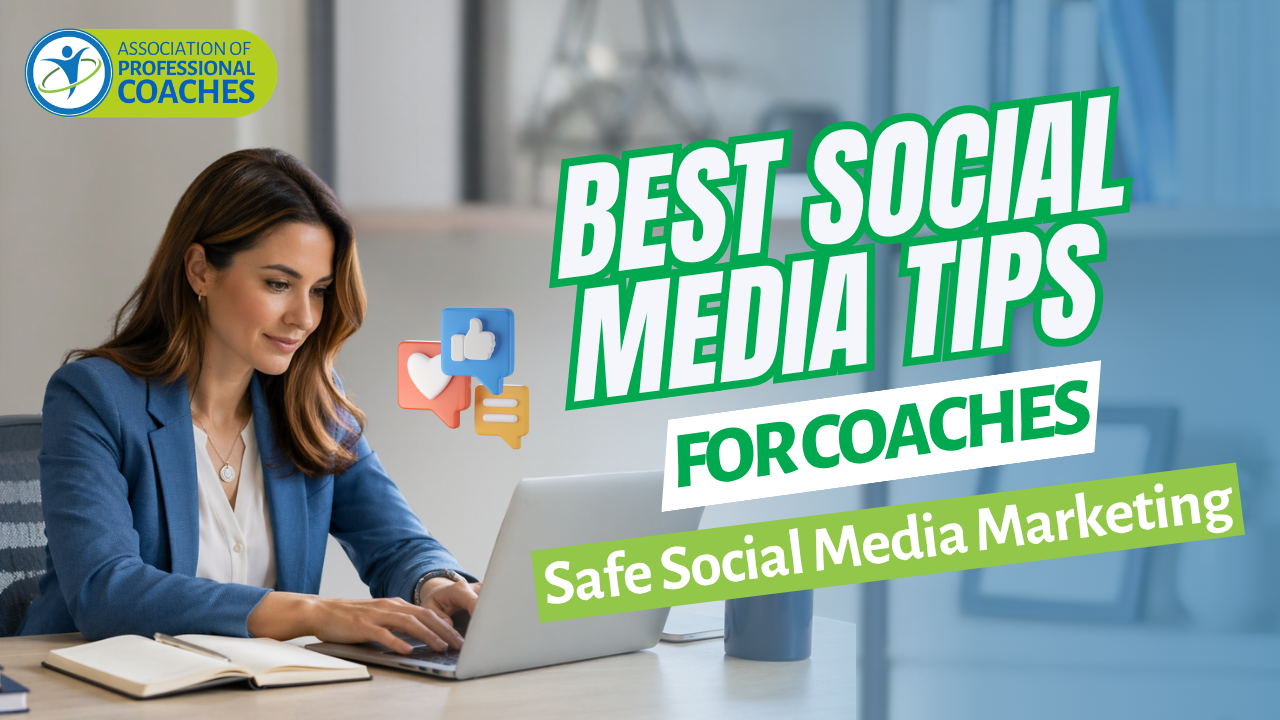 social media tips for coaches safe professional marketing