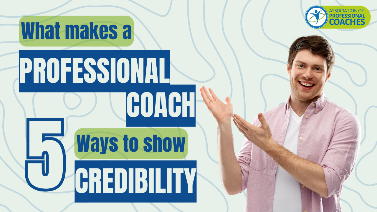 what makes a professional coach credibility tips