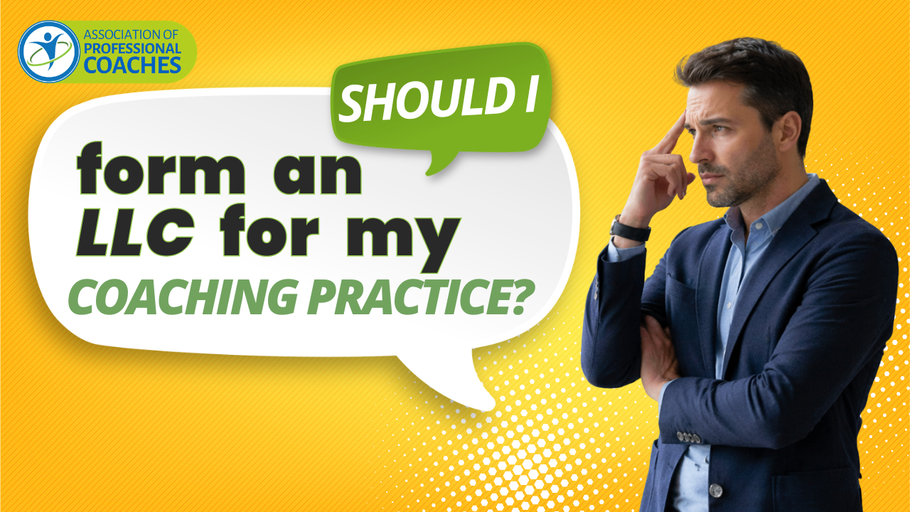 should coaches form an llc for their coaching business