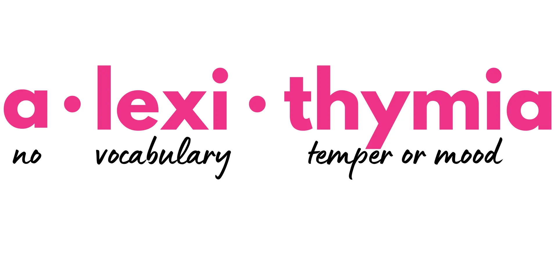 alexithymia spelling