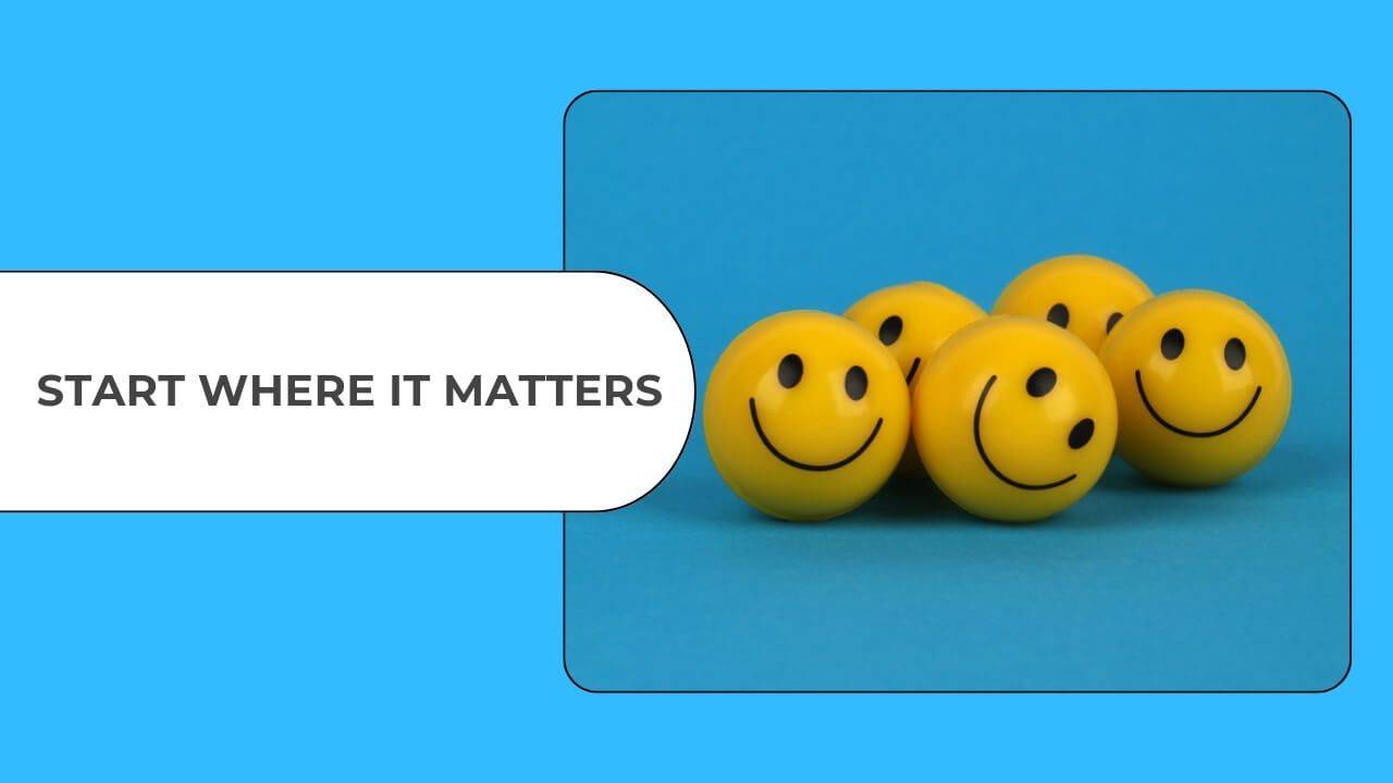 Smiley face stress balls symbolising joy, calm, and a fresh start for the new year