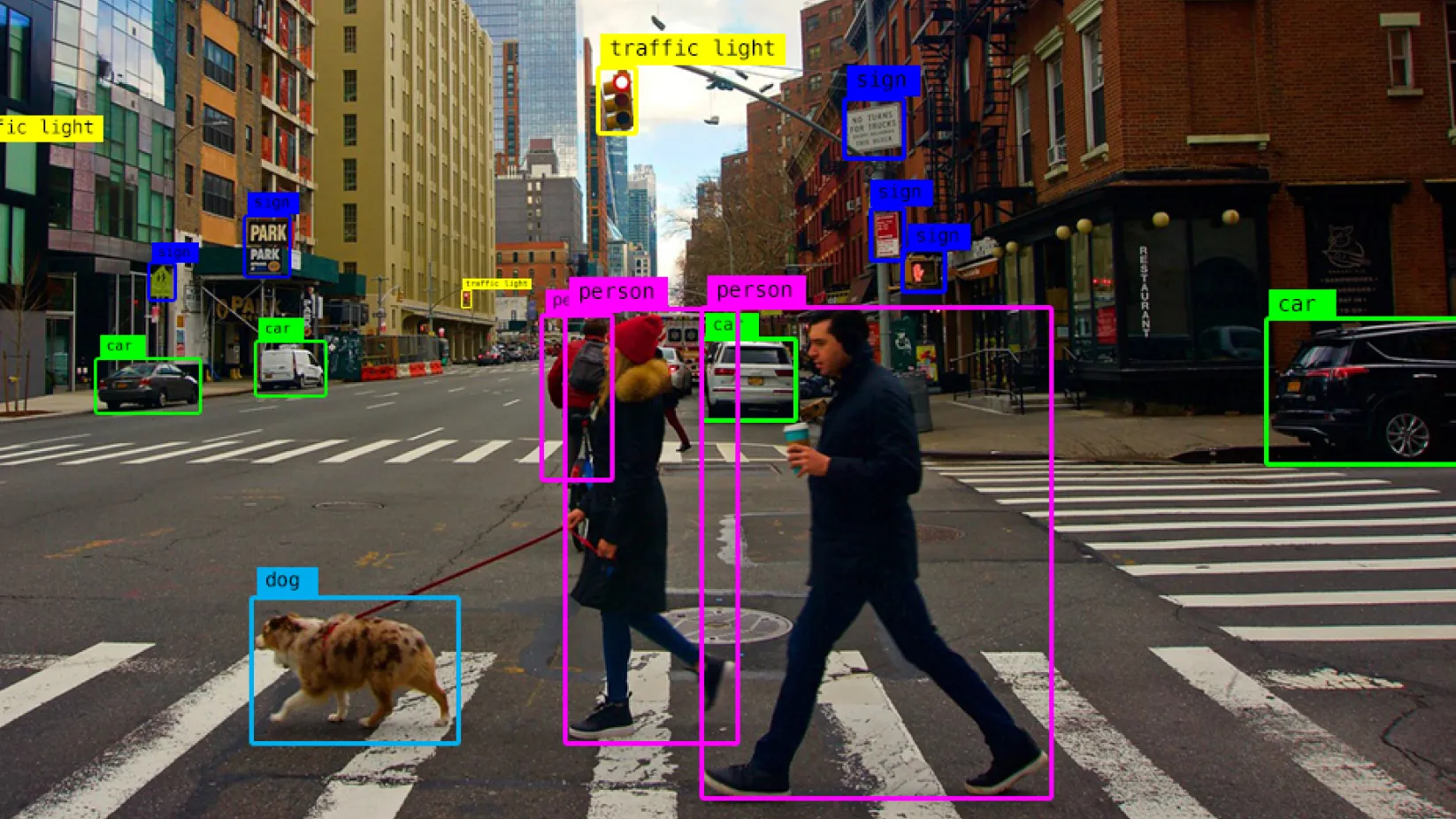 Visual recognition machine store learning