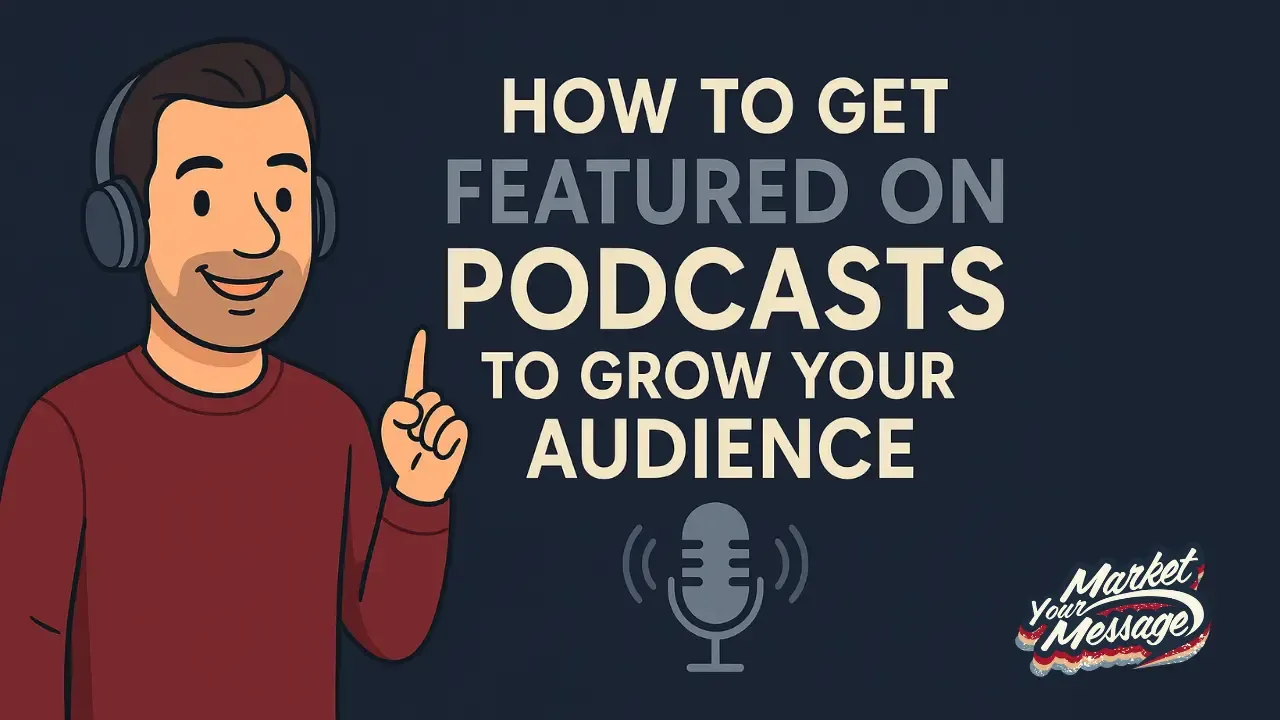 how to get featured on podcasts