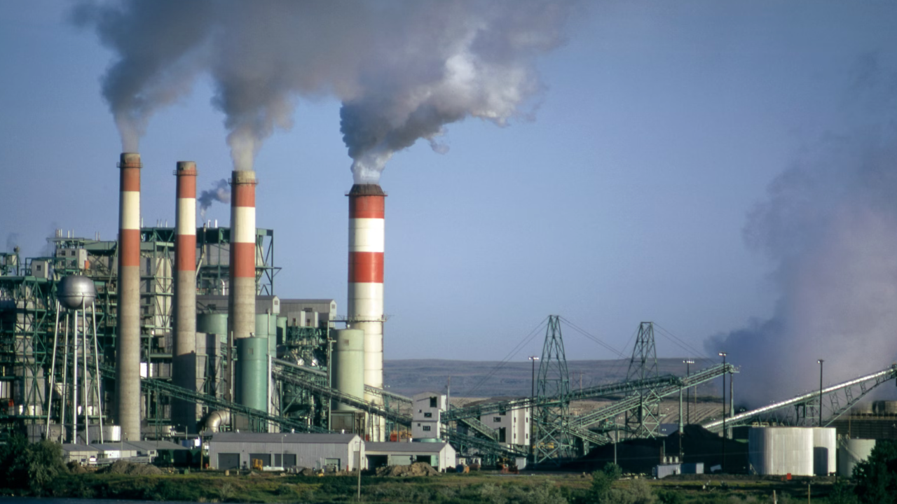 Power Plant, North Platte, Wyoming - Documerica / Boyd Norton