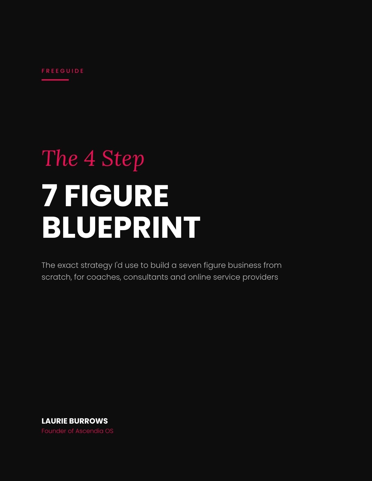 The 7 Figure Blueprint free guide