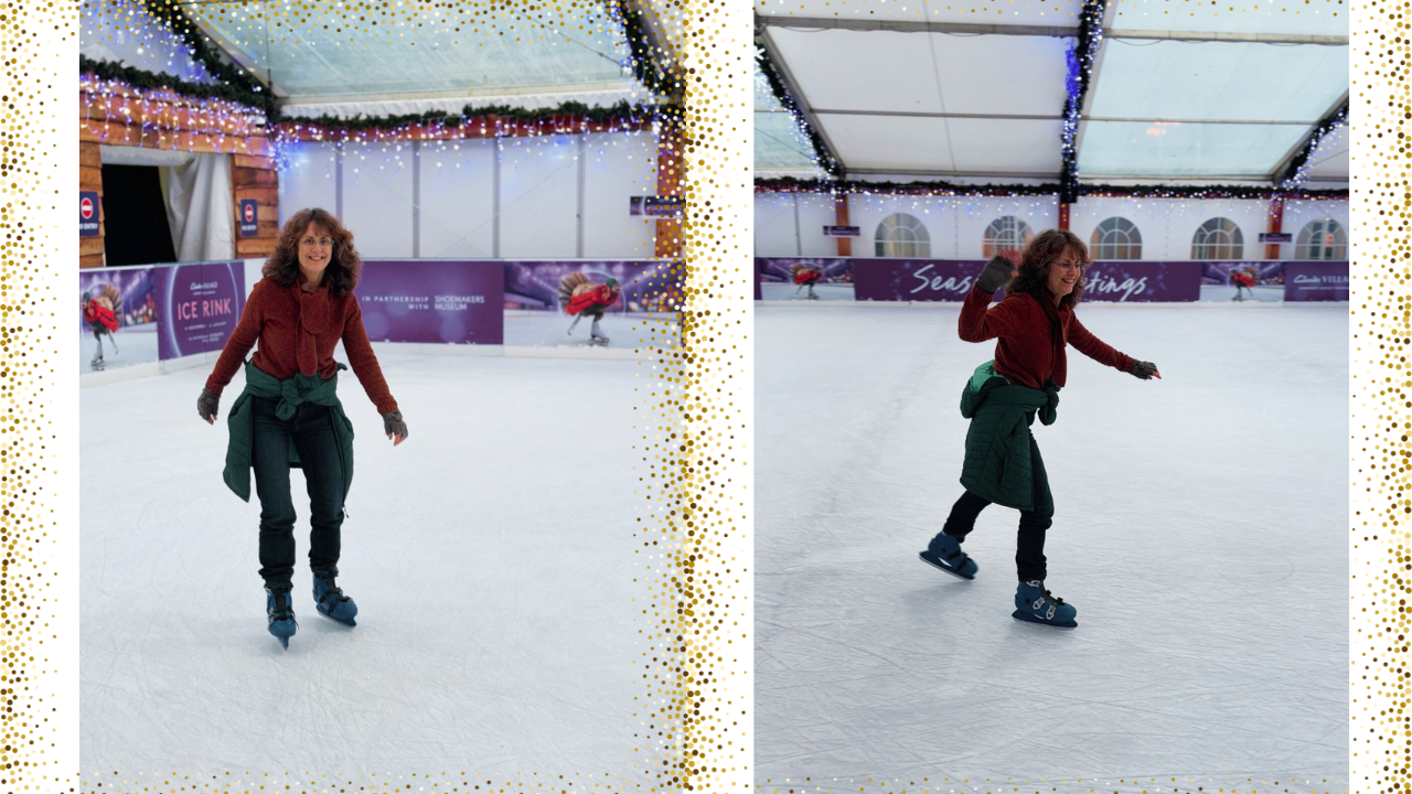 “Realising I can ice skate as an adult, embracing my achievements”