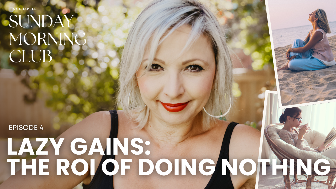 Lazy Gains: The secret of success