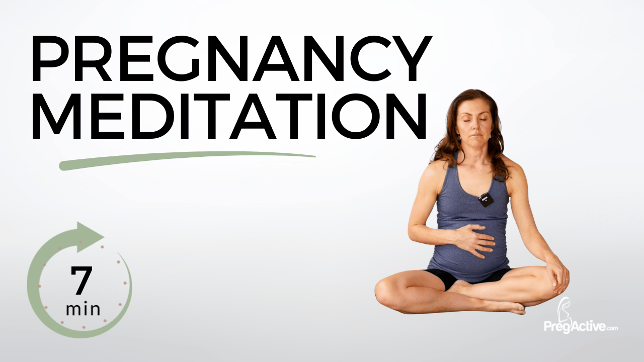 7 Minute Prenatal Relaxation & Meditation for Pregnancy Stress Relief