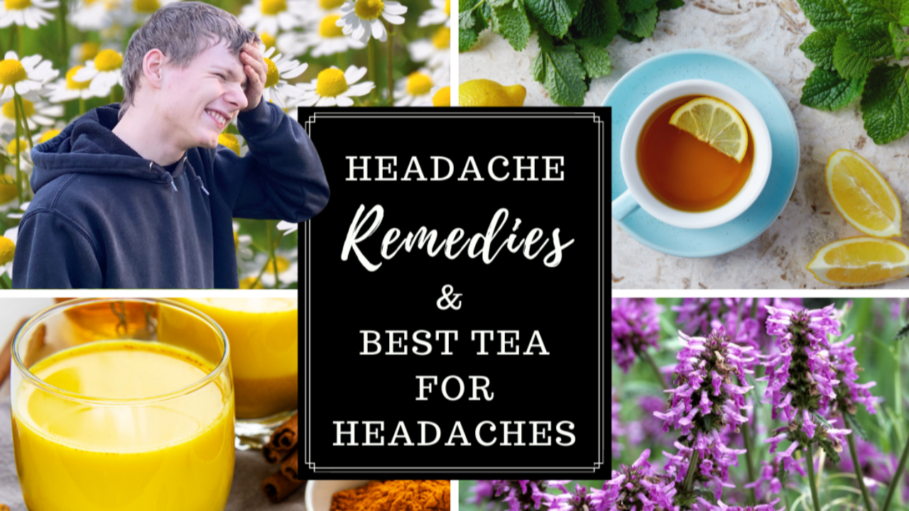 headache remedies, headache tea