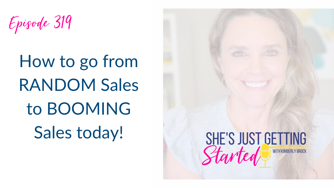 How to go from random sales to BOOMING sales today - for small business owners