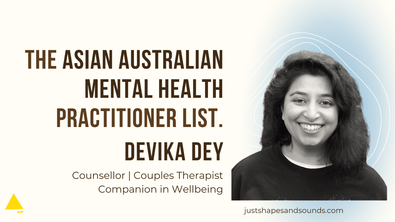 Asian Australian counsellor, Devika Dey