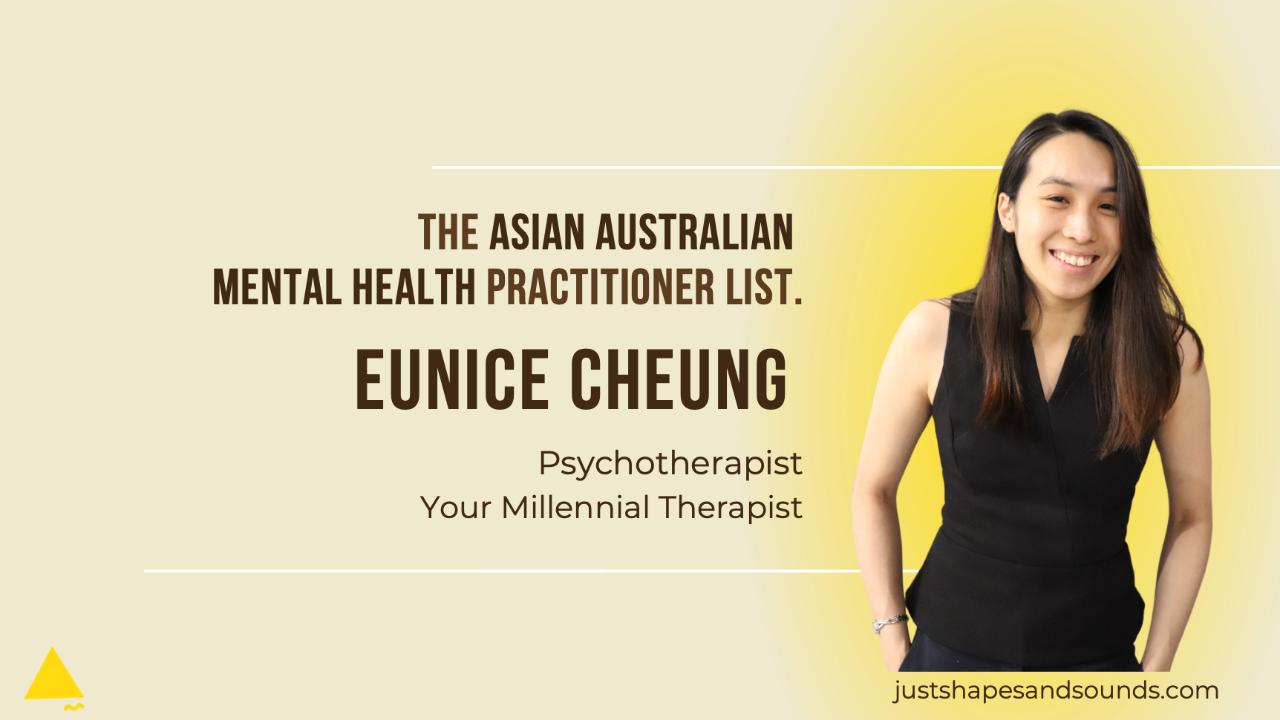 A photo of Asian Australian Psychotherapist, Eunice Cheung