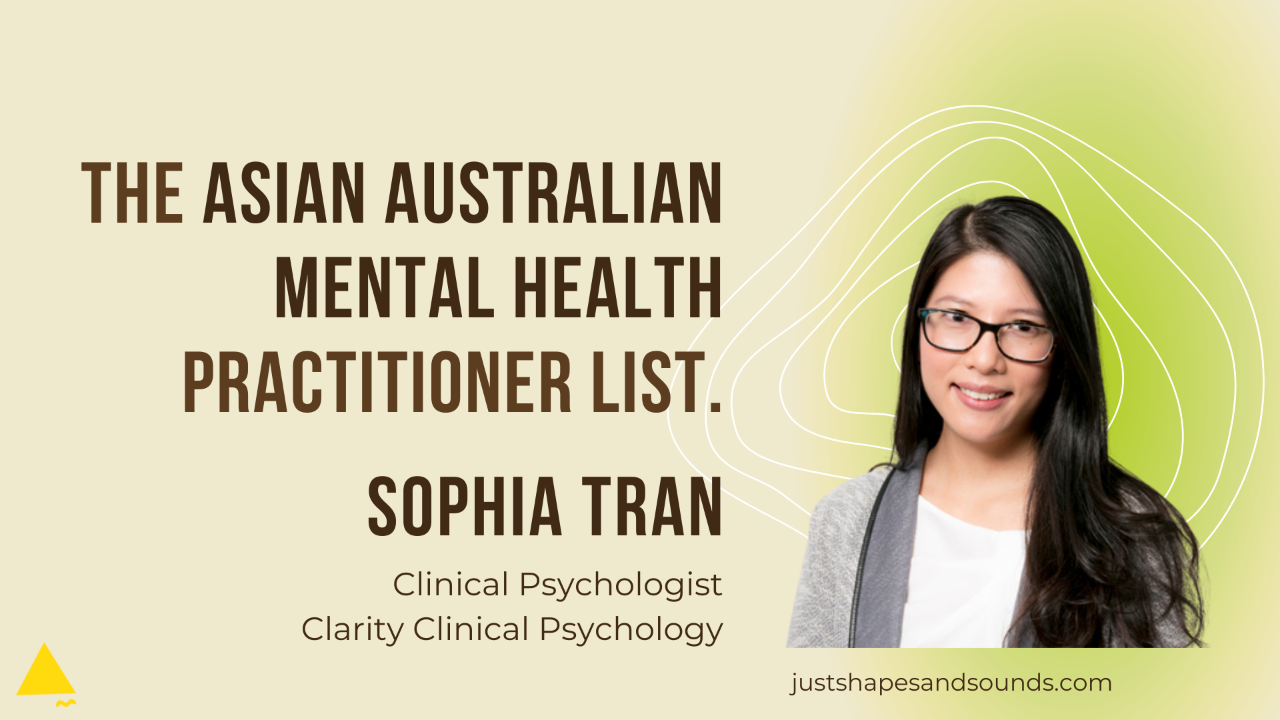 A photo of Asian Australian Clinical Psychologist, Sophia Tran