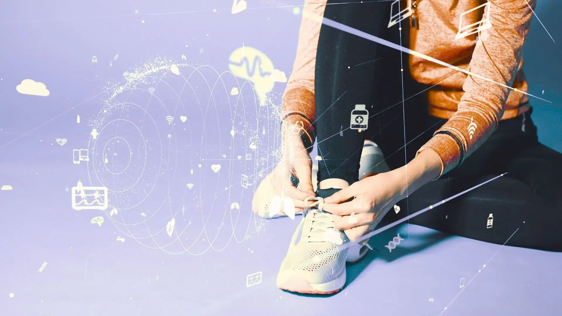 girl in fitness gear