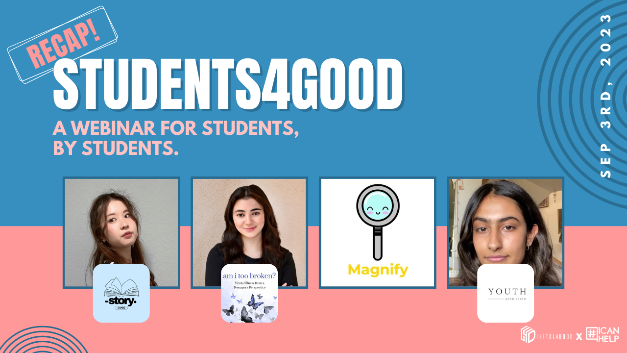 September Students4Good Webinar Recap