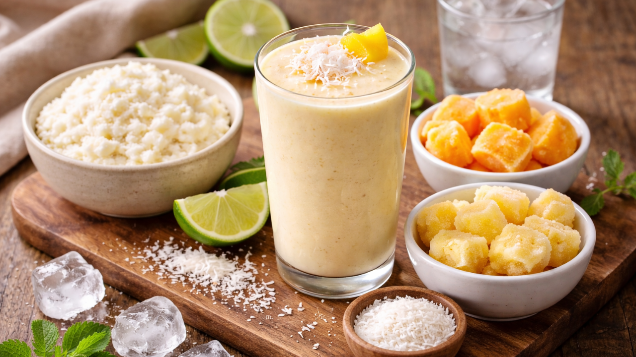 Tropical Cheesecake Shake