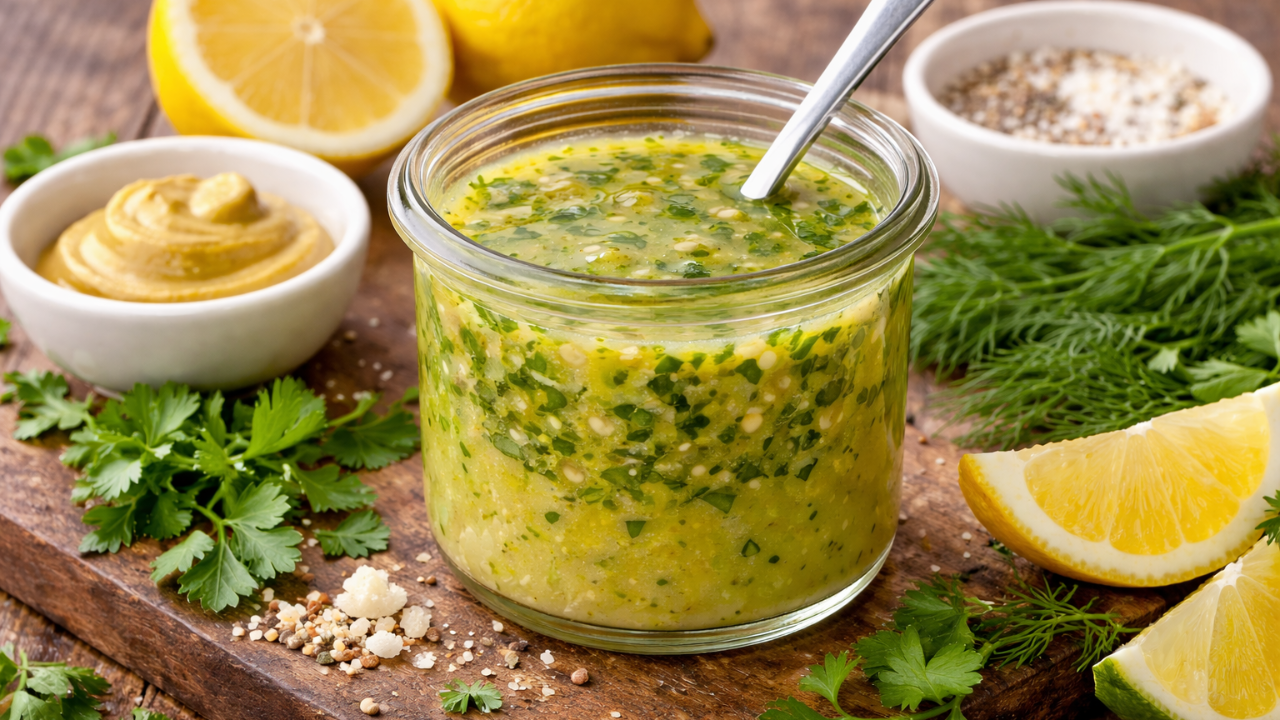 Citrus Herb Vinaigrette No Oil