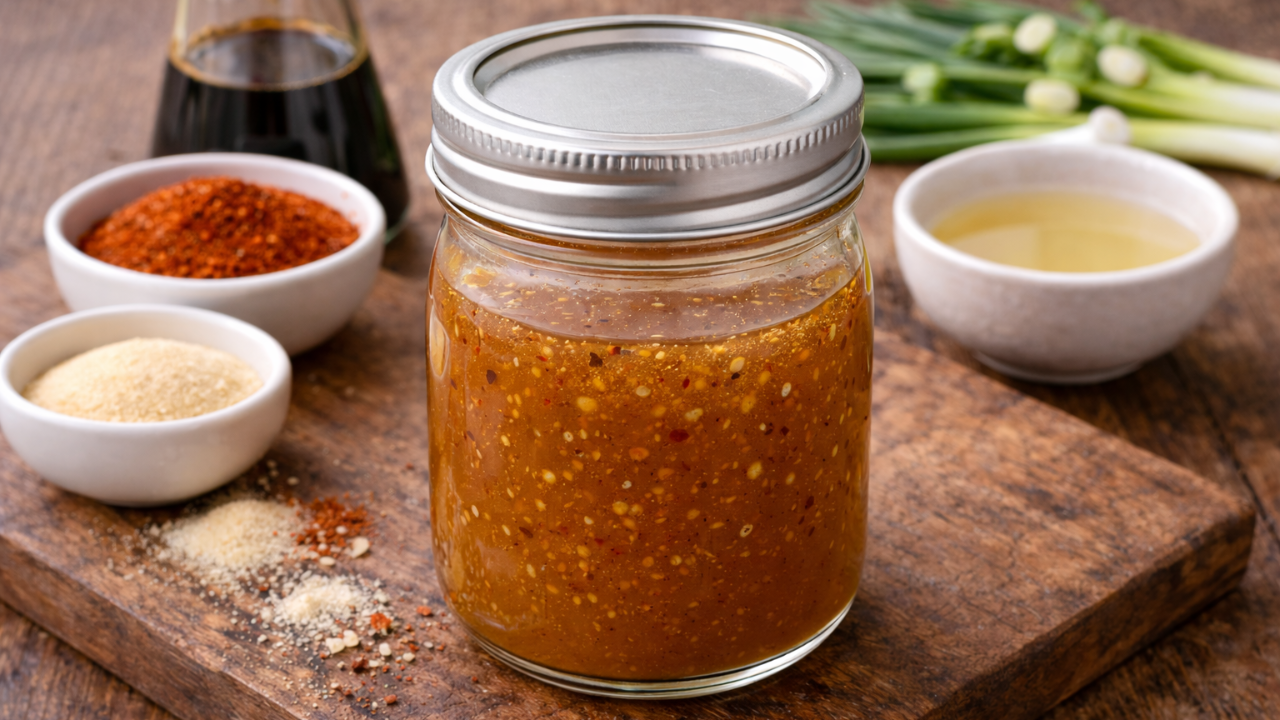 Sweet Savoury Sesame Glaze
