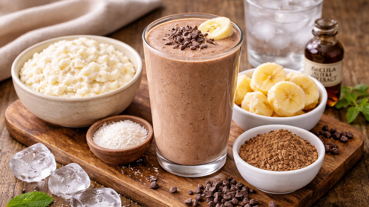 Chocolate Cheesecake Shake