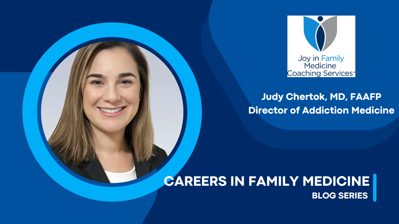 Judy Chertok, MD, FAAFP (she/her) Penn Family Care Associate Professor Program Director, Addiction Medicine Fellowship Director of Addiction Medicine Department of Family Medicine Community Health