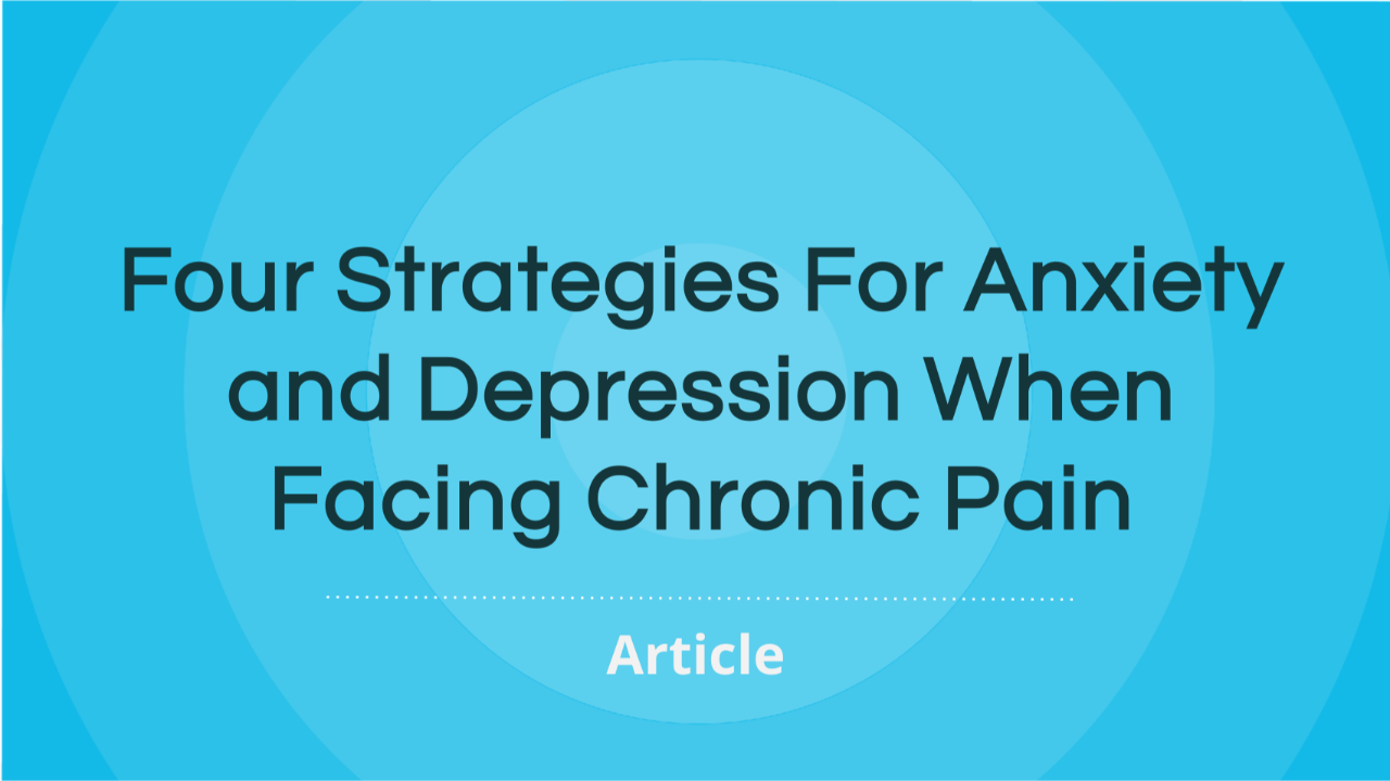 chronic pain anxiety depression emotional health