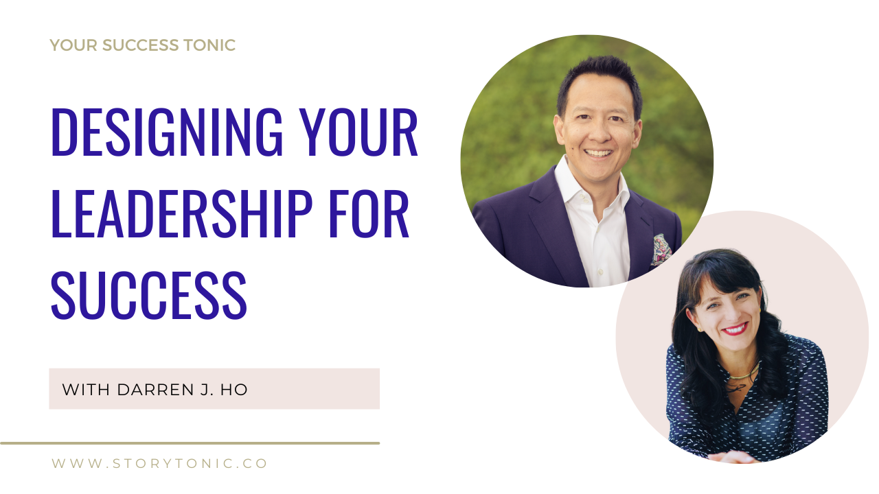 Darren Ho joins Nathalie Pincham on the "Your Success Tonic" podcast today to talk about his book: “The Restored Leader” and how Core Values play a vital role in successful leadership.