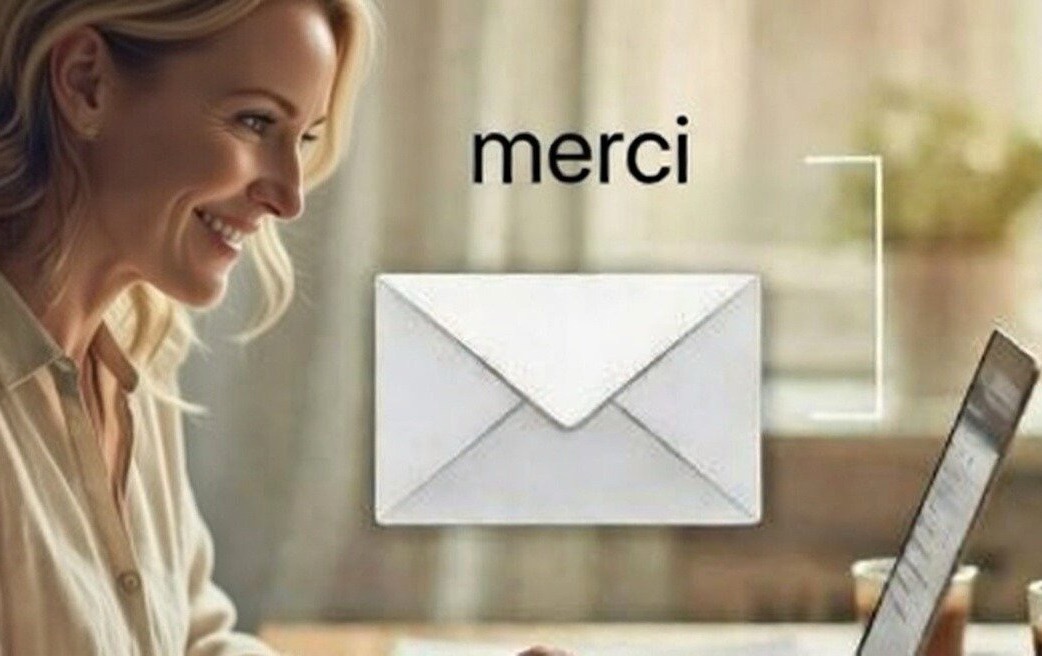 Rédaction d'un courriel avec l'aide de l'IA