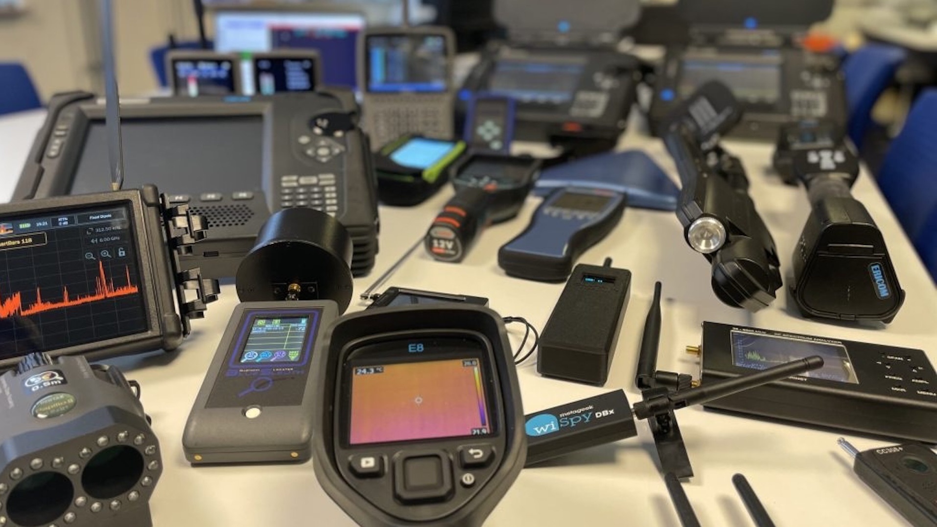 Technical Surveillance Countermeasures inspection in Australian office