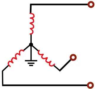 Solidly Grounded Power System Diagram