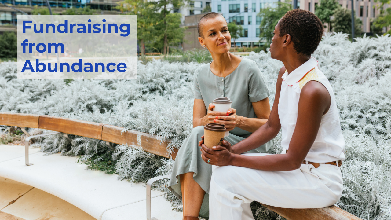 two people  having a meaningful conversation at a garden