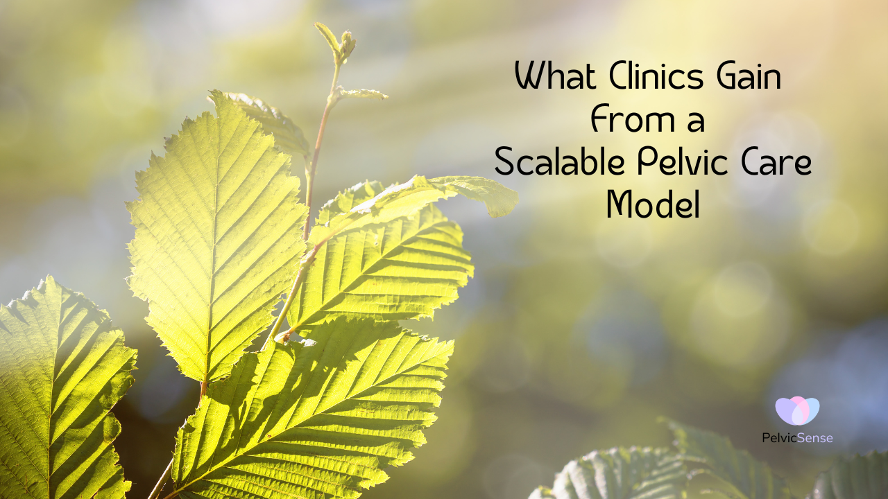 What Clinics Gain From a Scalable Pelvic Care Model