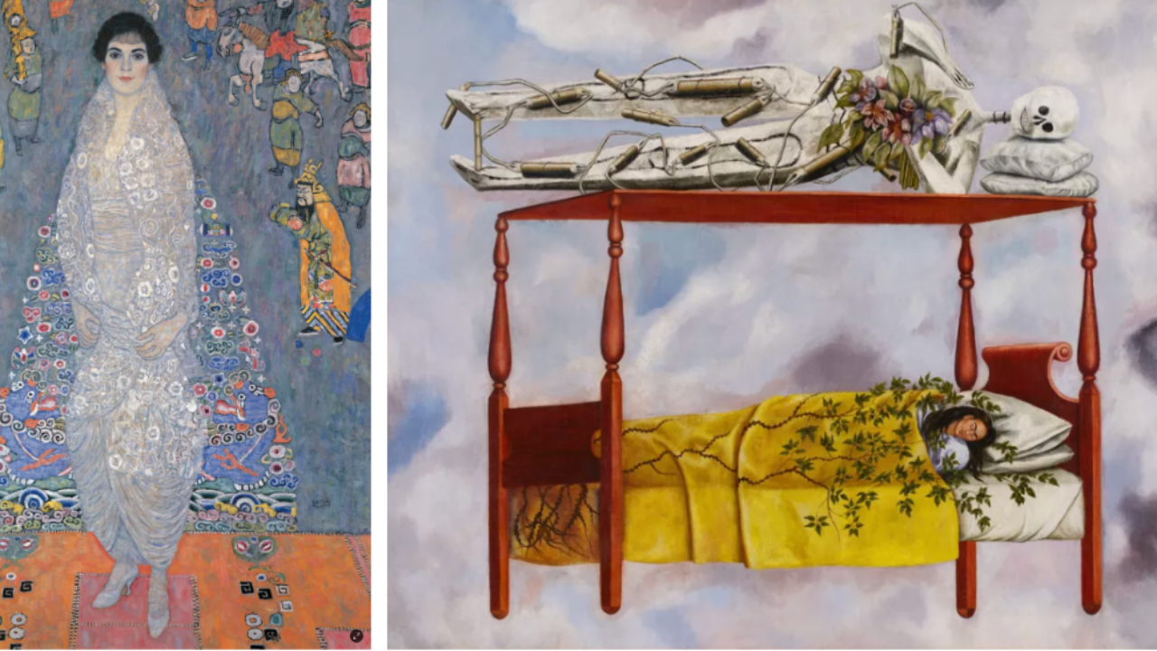 Frida Kahlo, Gustav Klimt 