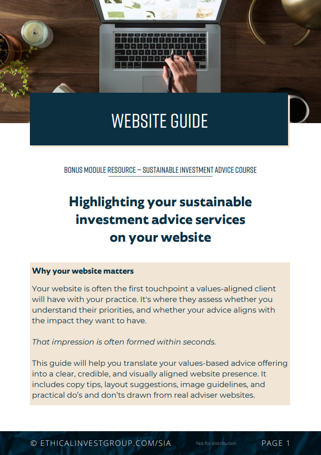 Altiorem expert guide - Gender lens investing - Alexandra Brown