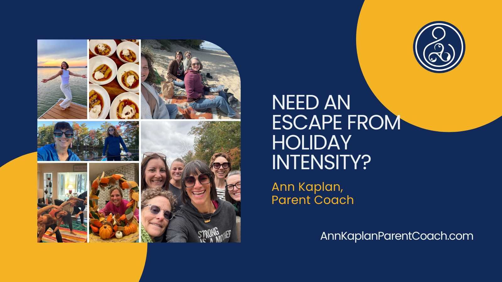 Need an Escape from Holiday Intensity 