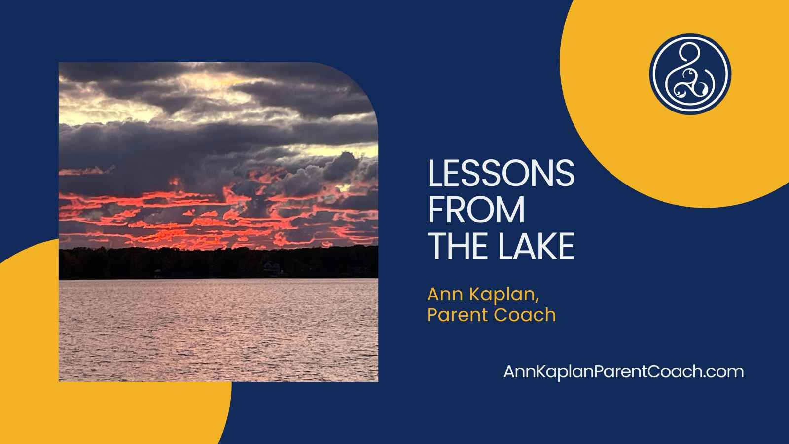 Lessons from the Lake
