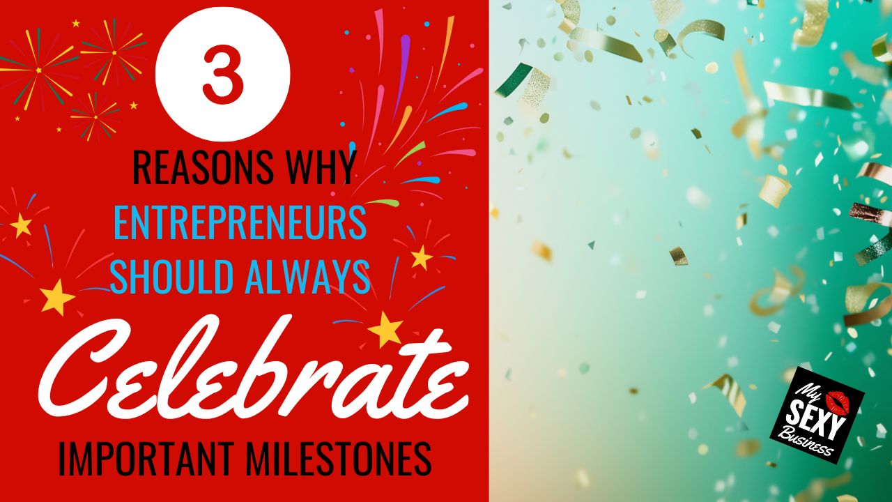 3 Reasons Why Entrepreneurs Should Always Celebrate Important Milestones, There is an image of confetti falling through the air
