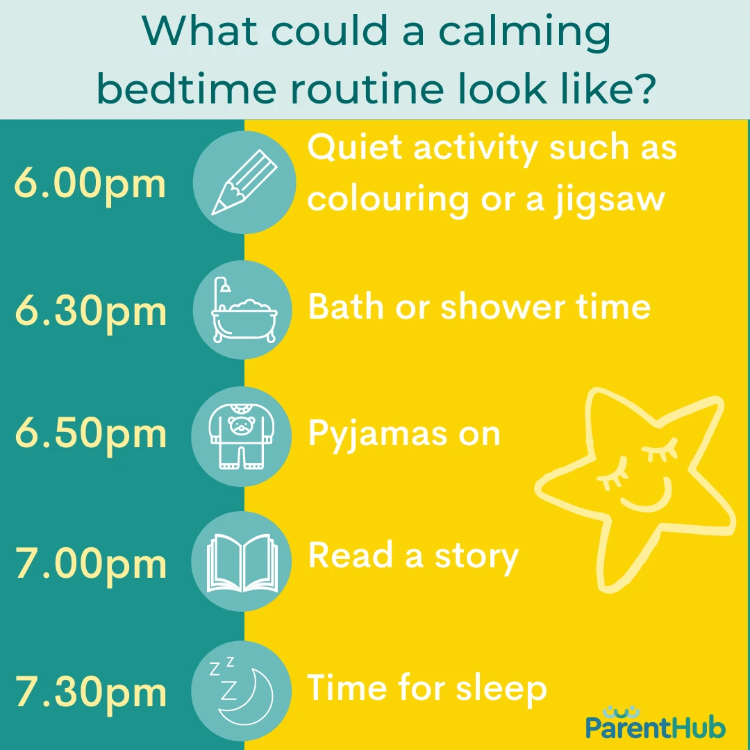 sleep routine