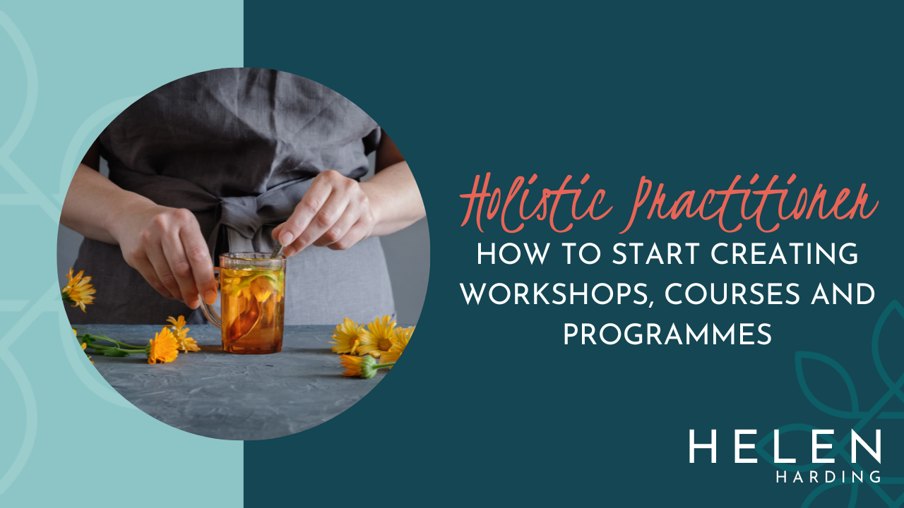 How to Start Creating Workshops, Courses and Programmes