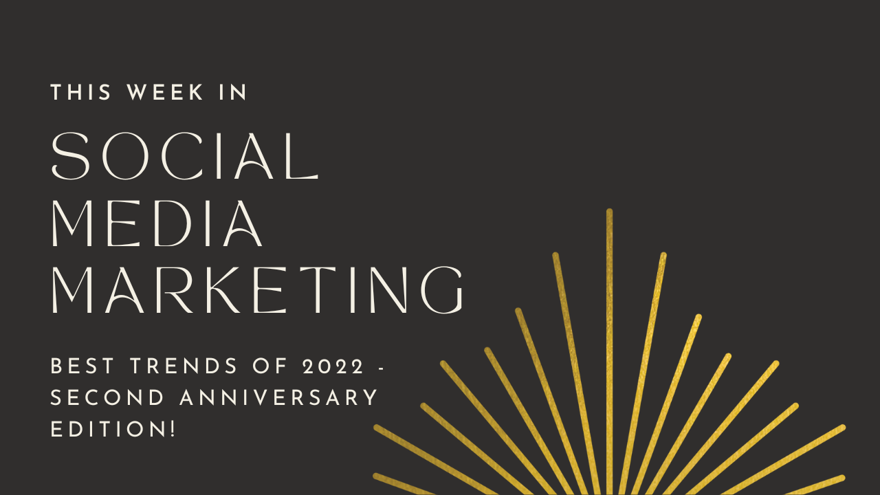 This Week in Social Media Marketing