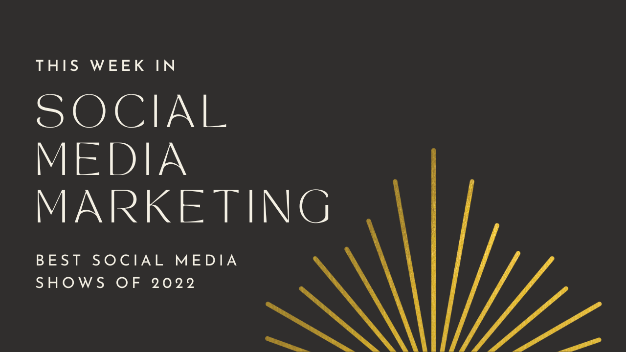 This Week in Social Media Marketing