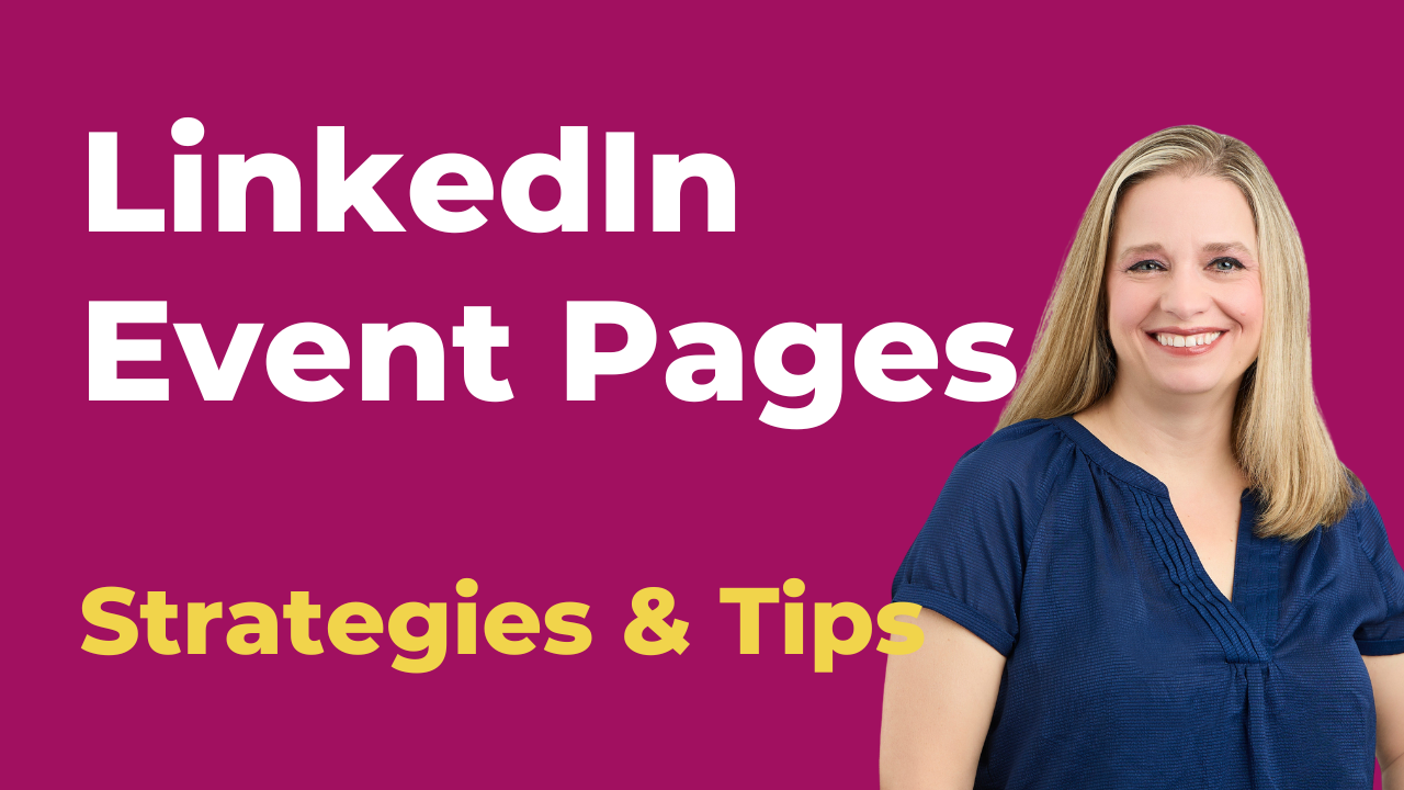 LinkedIn Event Pages 