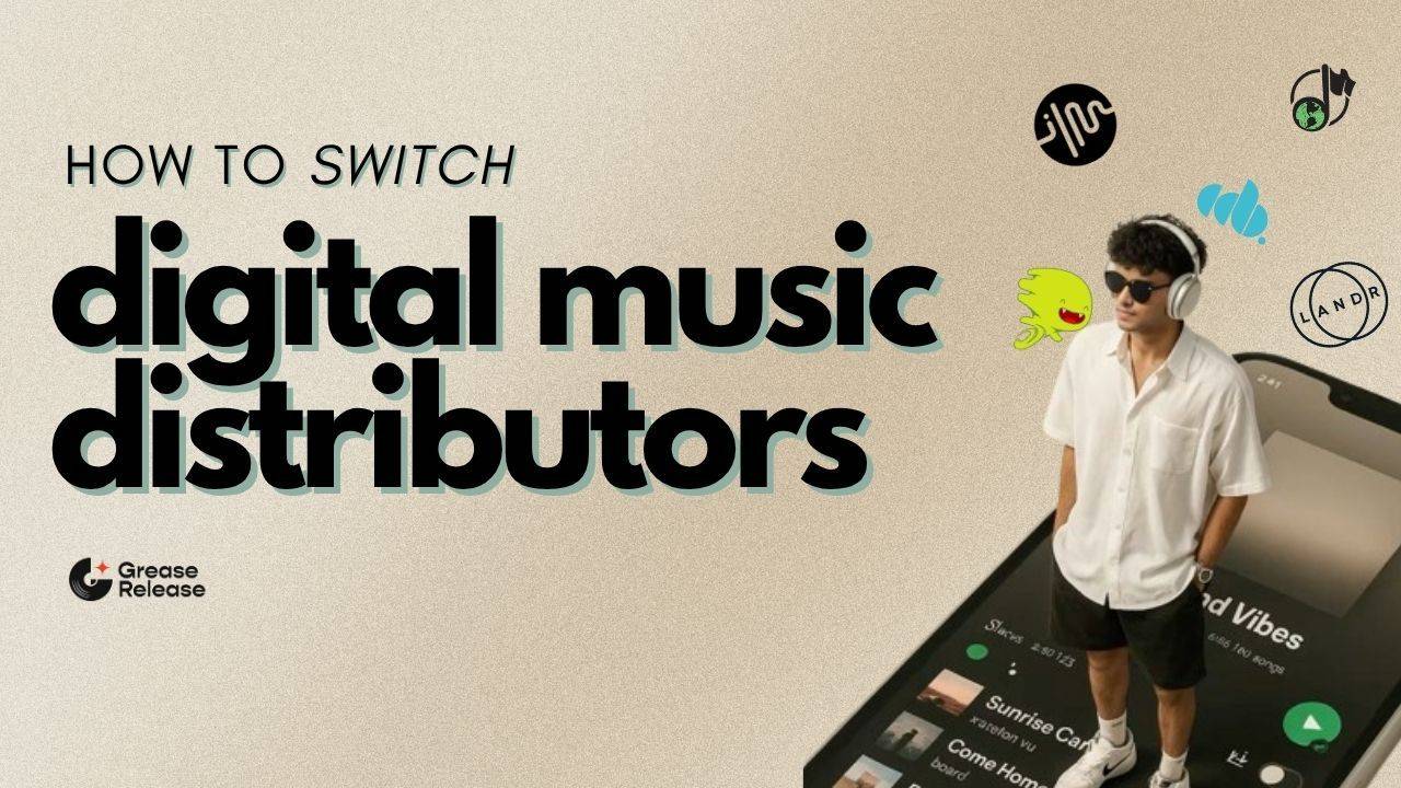 How to Switch Digital Music Distributors?