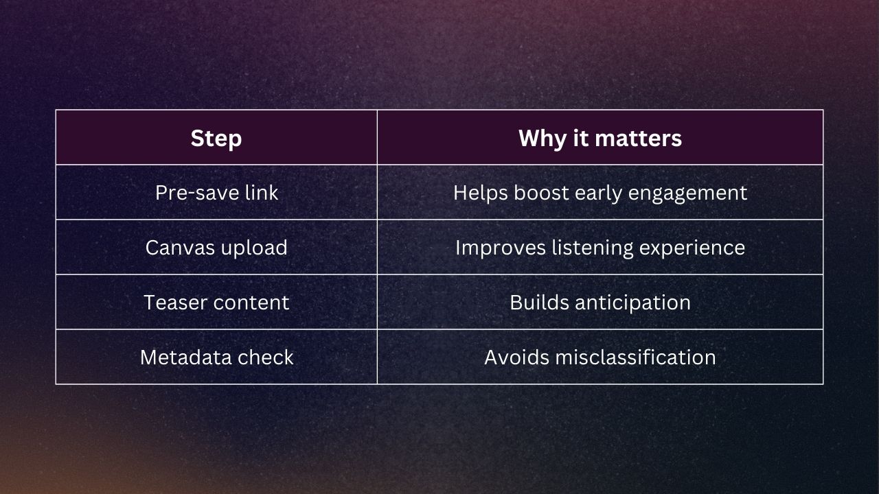 Image of Pre-release Checklist for Musicians