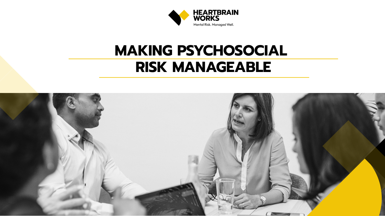 Psychosocial Risk Scenario Hazard Identification and Controls