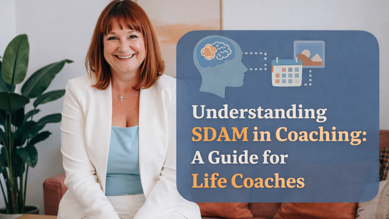 Aphantasia Academy founder Sassy Smith writing about severely deficient autobiographical memory and what life coaches can do to support clients who have it