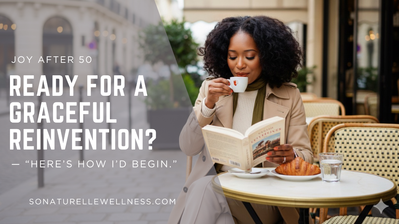 professional woman over 50, reinvent yourself in chic Paris